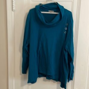 Habitat cowl neck knit top